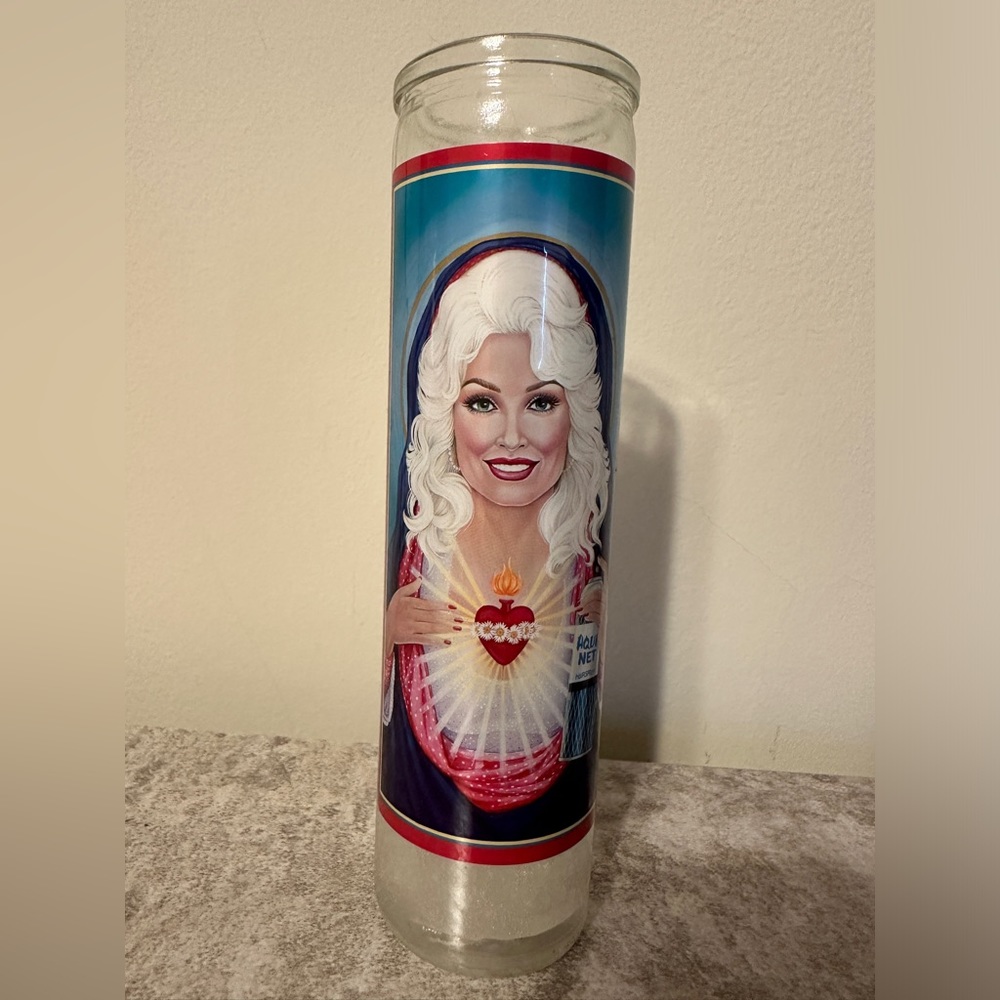 Dolly Parton Prayer Candle